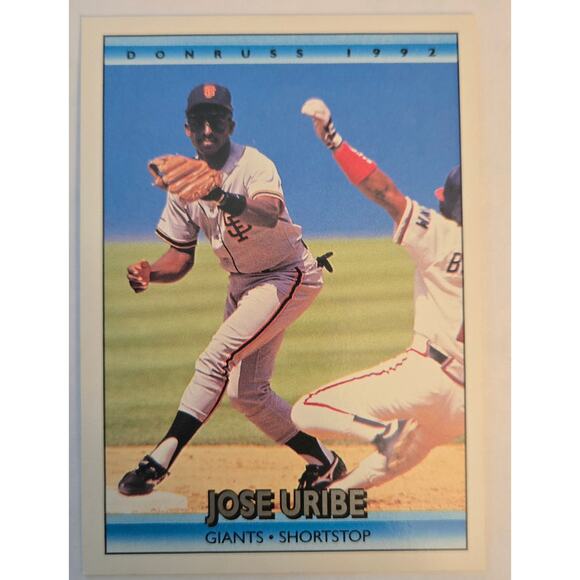 Lot of 5 Jose Uribe Baseball Cards - Picture 4 of 11